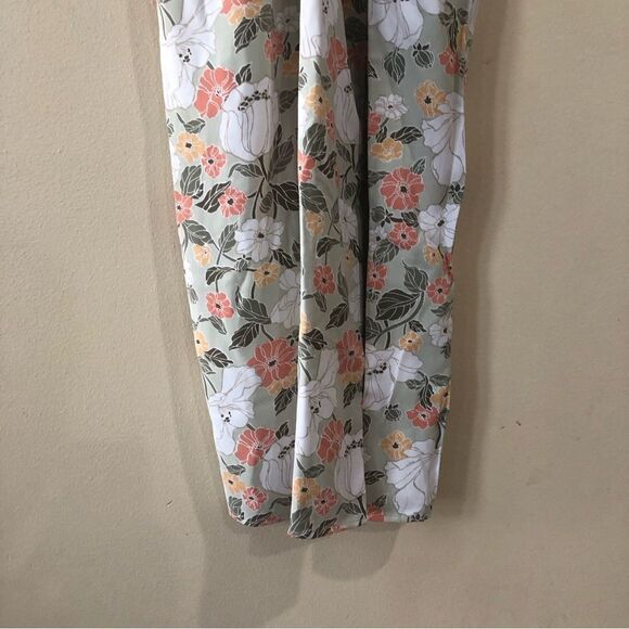 COPY - Abercrombie & Fitch Cinched Neck Slip Midi Dress - Picture 7 of 12